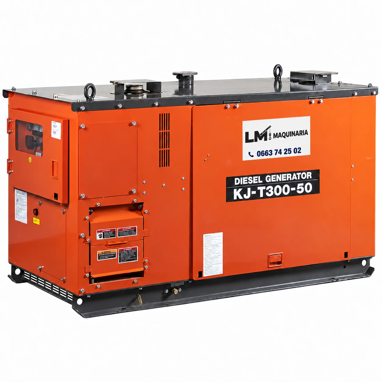 Groupe électrogène diesel 30 kVA , illustration de la gamme LM Maquinaria