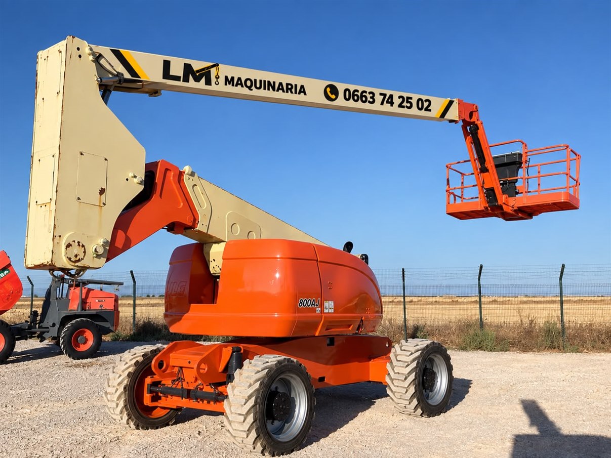 JLG 800AJ , nacelle articulée , illustration de la famille